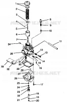 VERGASER WIDETRAK GT 0942061 (49261126110032)