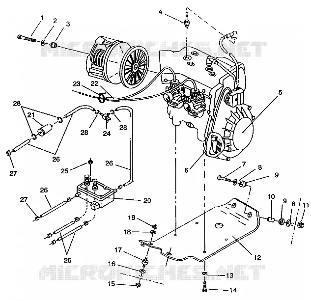 MOTORAUFHÄNGUNG SPORT SKS E940243 (49273627360025)