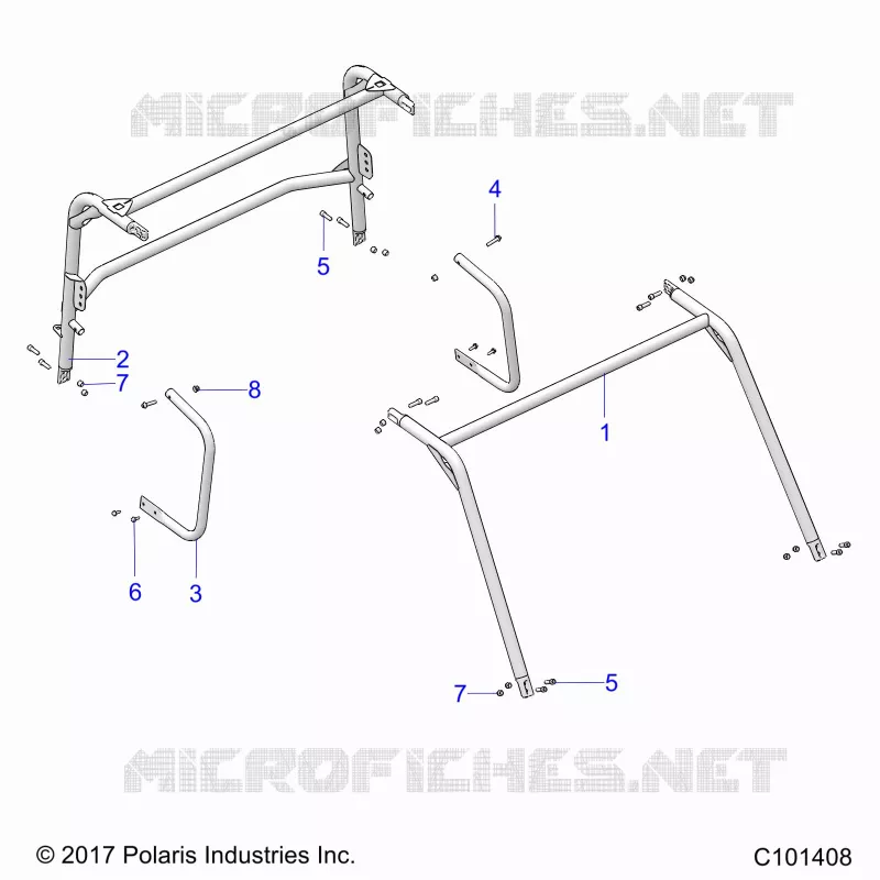 CHASSIS, CAB RAHMEN AND SIDE BARS