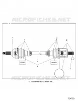 DRIVE TRAIN, GETRIEBE VORNE SHAFT