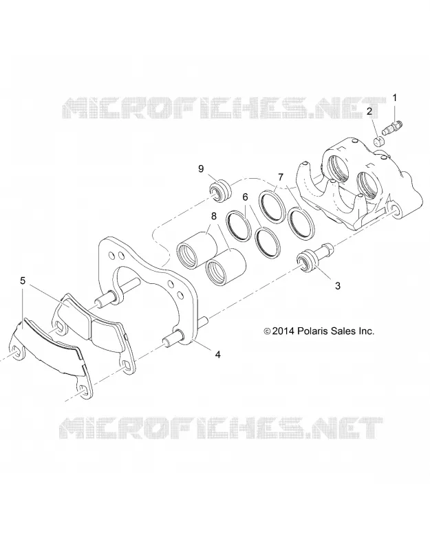 HINTERBREMSE CALIPER