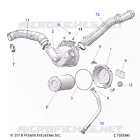 ENGINE, LUFTEINLASS SYSTEM