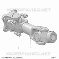 DRIVE TRAIN, PROP HINTERWELLE