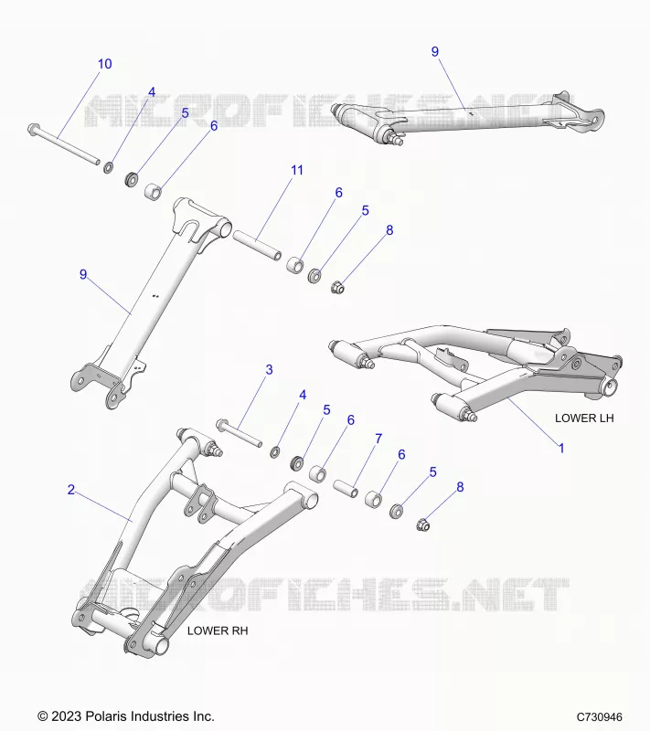 HINTERRADAUFHÃ„NGUNG CONTROL ARMS