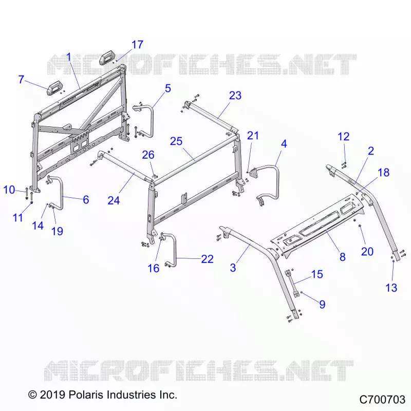 CHASSIS, CAB RAHMEN