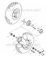 VORDERRAD ASSEMBLY (4913501350015A)