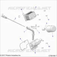 ENGINE, DIPSTICK &amp; OIL FILTER
