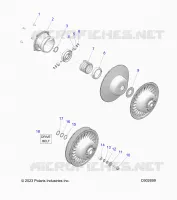 ANTRIEB, CLUTCH, SECONDARY