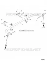 SUSPENSION, HINTER STABILISATOR