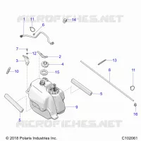 KRAFTSTOFFSYSTEM, FUEL TANK ASM.