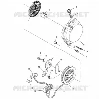 RÜCKZUG ANLASSER 6x6 400L W948740 (4926802680D011)