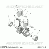 ENGINE, PISTON &amp; CRANKSHAFT