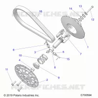 ANTRIEB, CLUTCH, SECONDARY