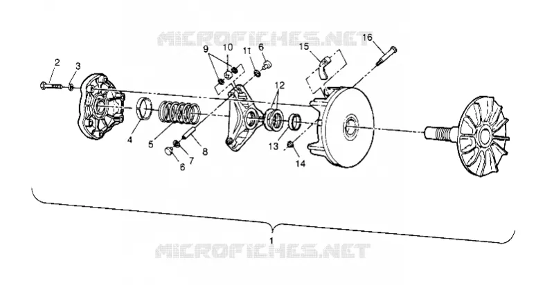 Antriebskupplung ASSEMBLY  4X4 400L W948140 (4926772677C001)