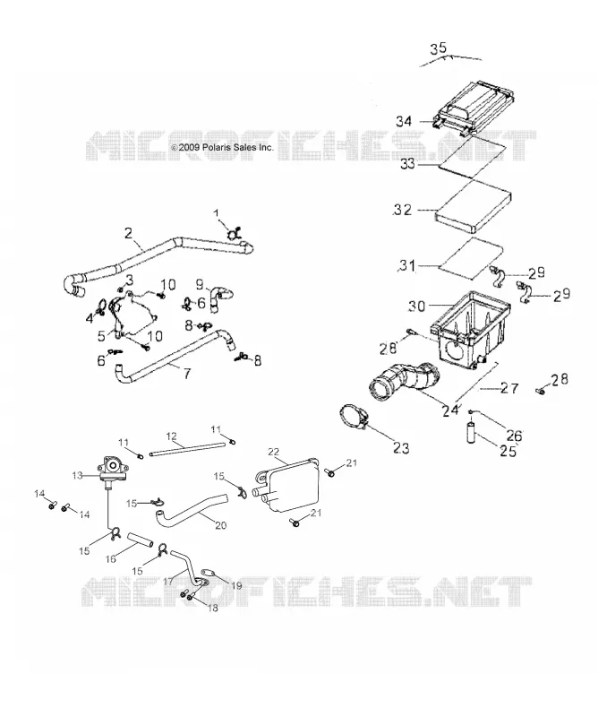 MOTOR, LUFTEINLASS SYSTEM