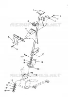 Lenksäule ASSEMBLY Sportsman 4X4 / W938039 (4926382638018A)