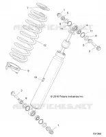 SUSPENSION, FEDER MOUNTING