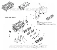 CRANKCASE/DROSSELKLAPPENGEHÄUSE MOUNTING