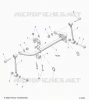 SUSPENSION, FRONT STABILISATORSTANGE