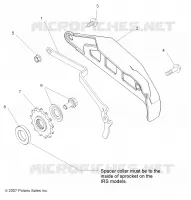 ANTRIEB, FRONT SPROCKET GUARD