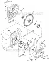 WASSERPUMPE 700 XCR 0985678(A) and EUROPEAN 700 XCR E985678 (4943114311D001)