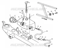 ÖLTANK ASSEMBLY  6X6 350L S938739 (4924362436009A)