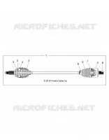 ANTRIEB, FRONT HALF SHAFT