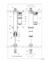 FRONT SUSPENSION SHOCK