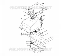 TANK ASSEMBLY 250 6x6 / W928727 (4922842284004A)
