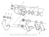 FRONT BREMSE Trail Blazer W947221 (4926832683B002)