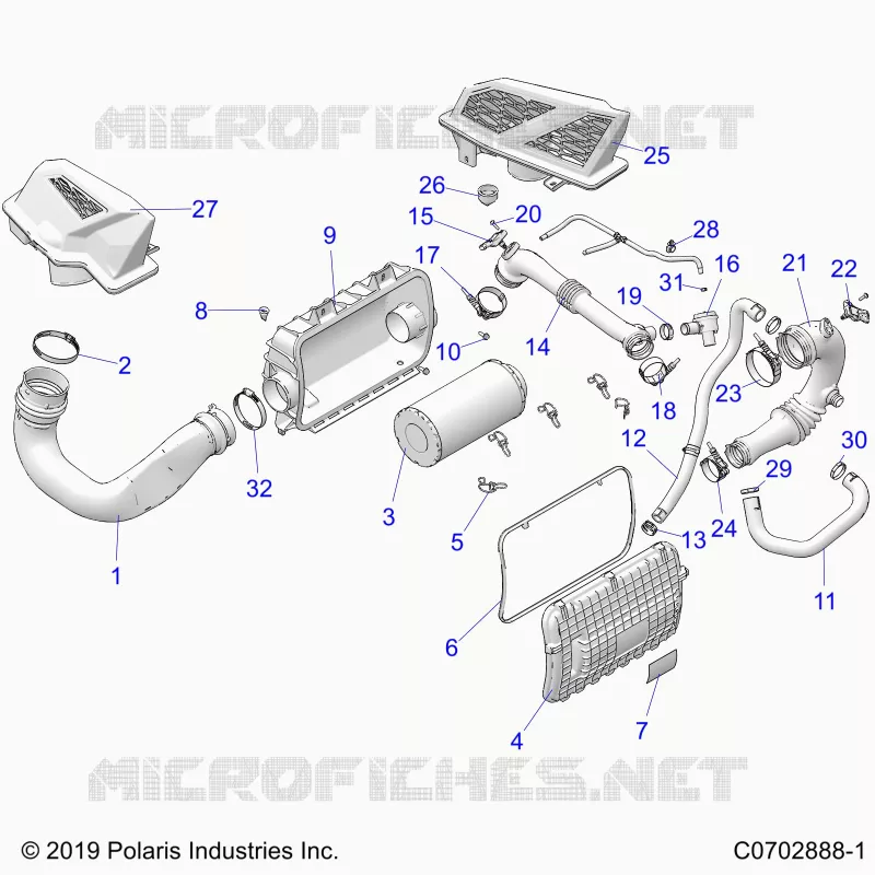 ENGINE, LUFTEINLASS SYSTEM
