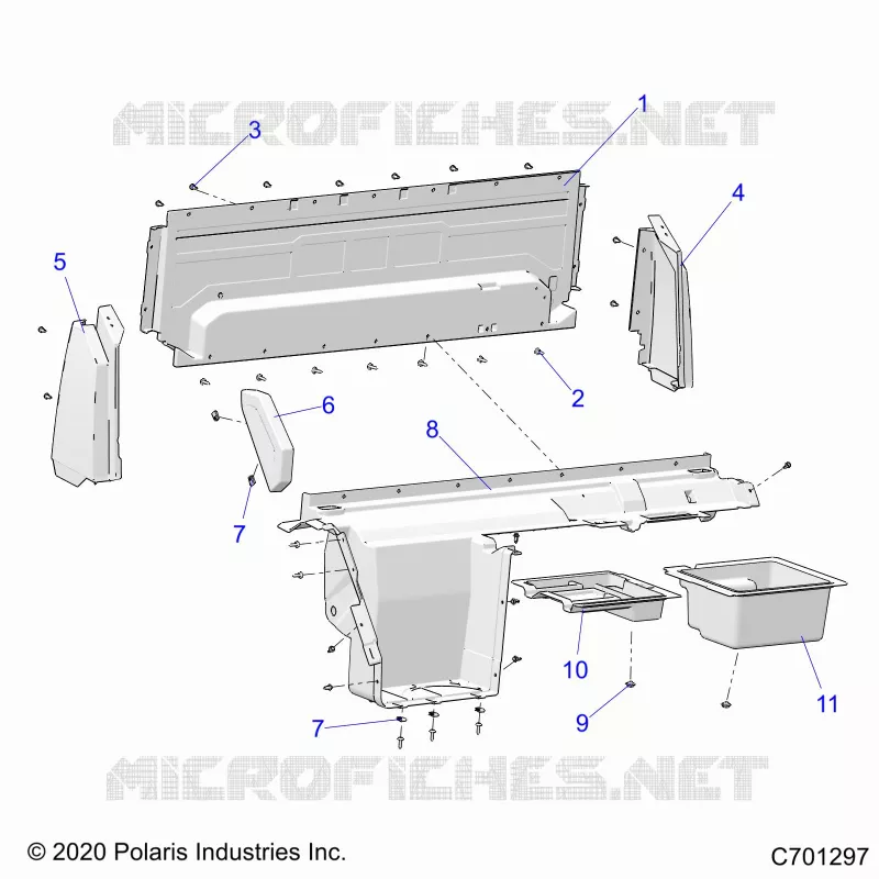 KAROSSERIE HINTEN CLOSEOFF, AND FENDERS
