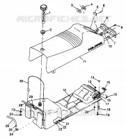 SITZ   GASBEHÄLTER ULTRA 0976778 and EUROPEAN ULTRA E976778 (4938053805A007)