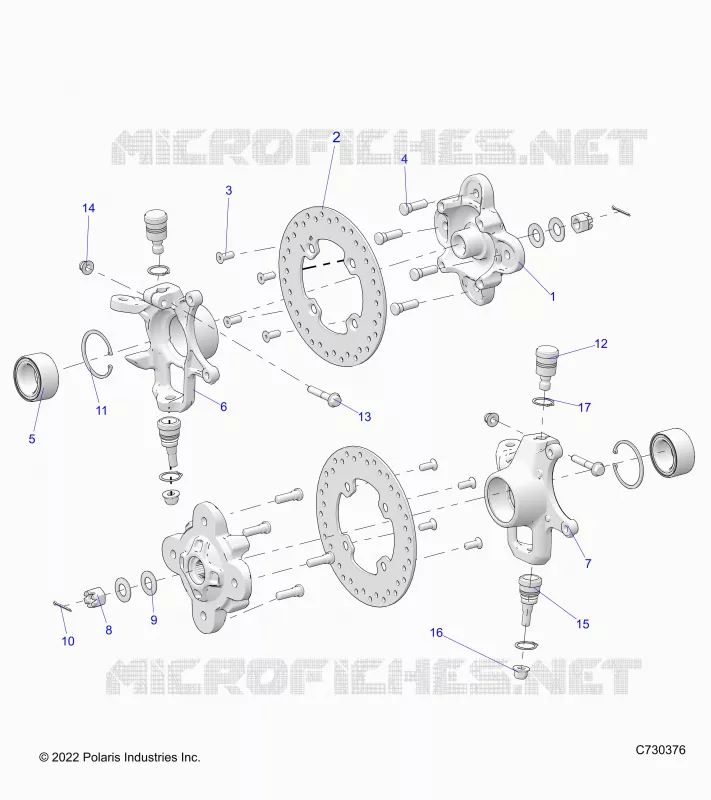 FRONT SUSPENSION HUB