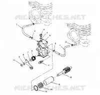 ÖLPUMPE SPORT 0960443, SPORT TOURING 0960243  and EUROPEAN SPORT TOURING E (4932223222D002)