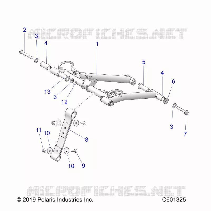 SUSPENSION, FRONT DREHMOMENTARM