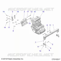 ENGINE, MOTORAUFHÃ„NGUNG