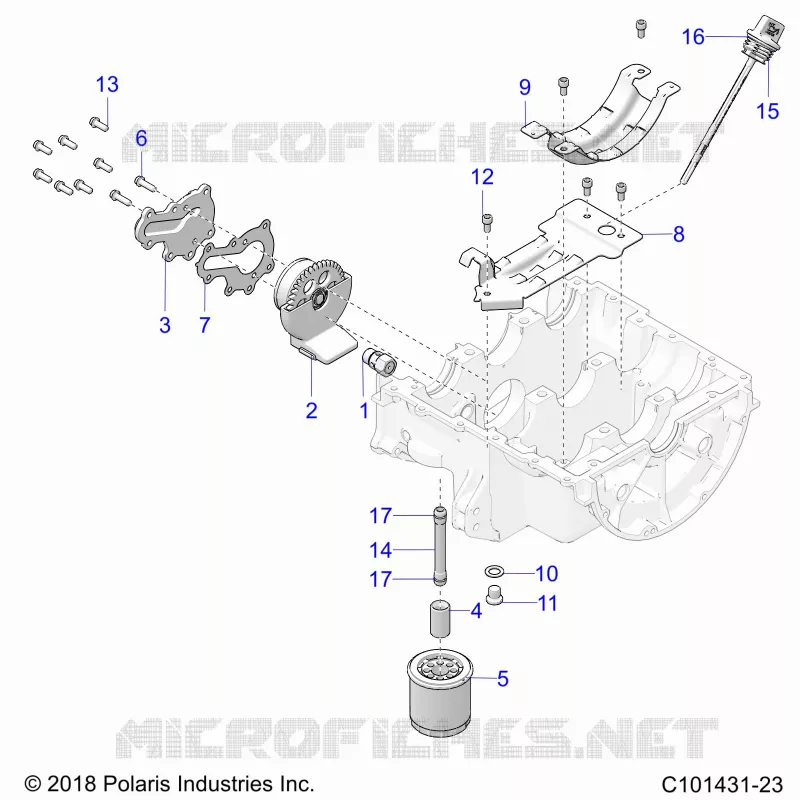 MOTOR, OIL SYSTEM