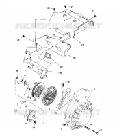 Gebläsegehäuse/RÜCKZUG ANLASSER Indy Lite (4919311931032A)