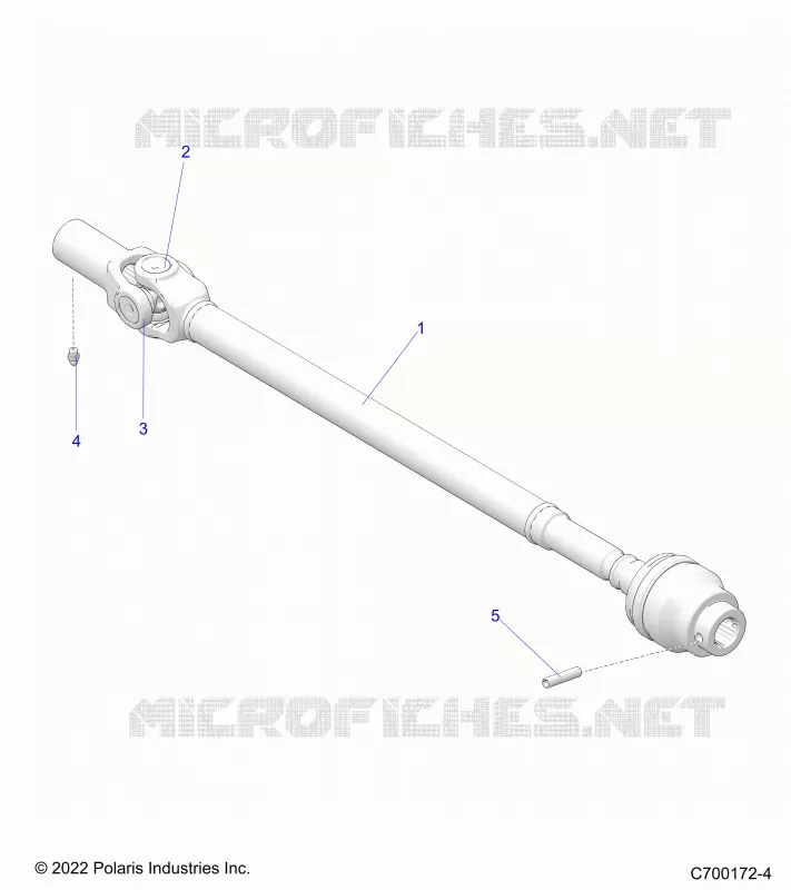 ANTRIEB, FRONT PROP SHAFT