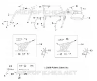 CHASSIS, CAB RAHMEN AND SIDE NETS