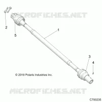 ANTRIEB, REAR PROP SHAFT