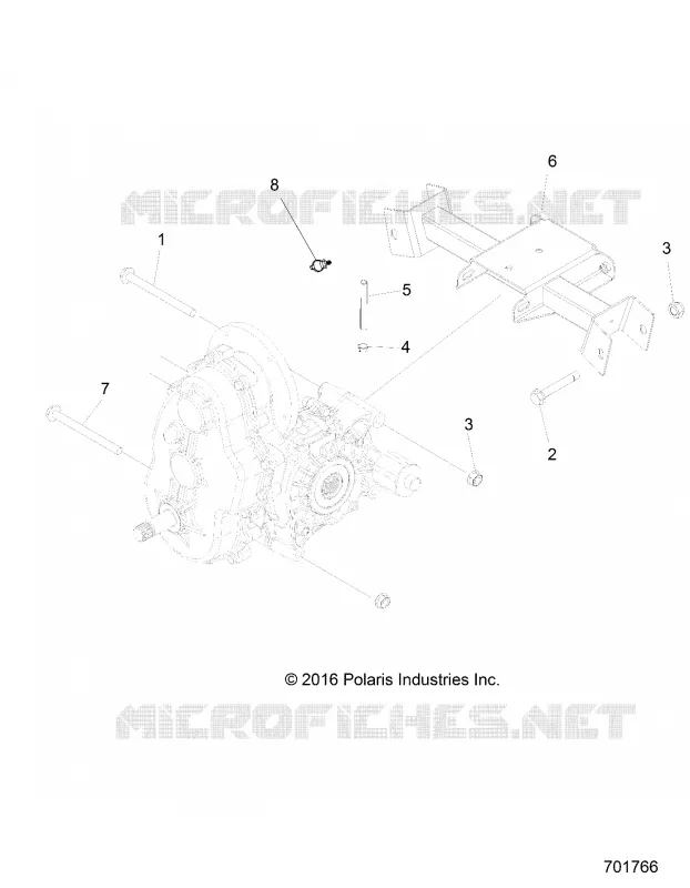 ANTRIEB, MAIN GEARCASE MOUNTING