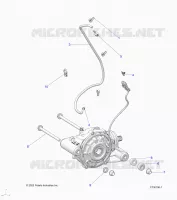 ANTRIEB, FRONT GEARCASE MOUNTING