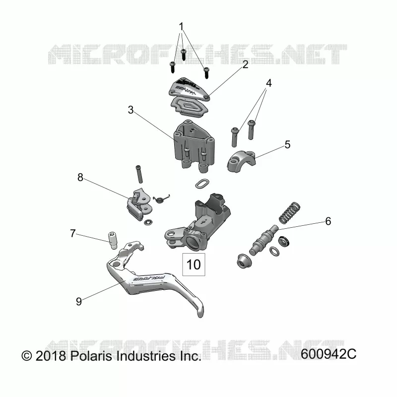 BRAKES, MASTER CYLINDER ASM.