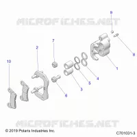 BRAKES, HINTERSATTELS