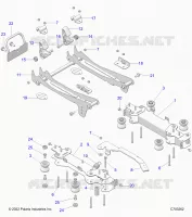 SITZ MOUNTING, FRONT