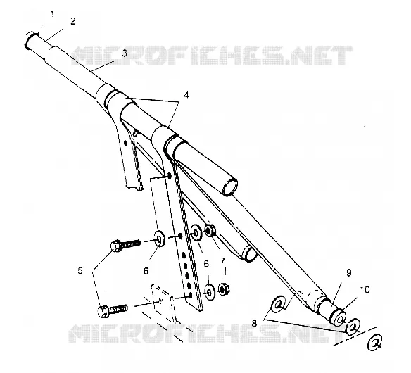 FRONT Drehmomentarm