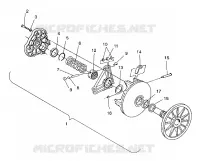 Antriebskupplung ASSEMBLY XLT/0930767,XLT SP/0930667    XLT SKS/0930567 (4923012301026A)