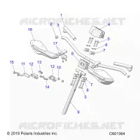 UPPER LENKEN &amp; HANDLEBAR ASM.